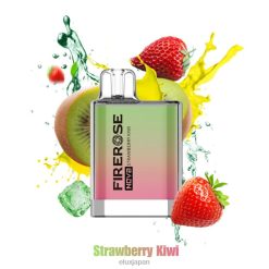 Elux Original - Elux Firerose Nova 600パフの使い捨てベイプ イチゴキウイ 802XH25