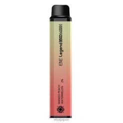 Elux Vape Store - Elux ENE Legend 3500メッシュ使い捨てベイプ マンゴーピーチスイカ 802XH144