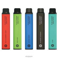 Elux Vapes Bulk - Elux Legend 3500パフの使い捨てベイプ ストロベリー ラズベリー チェリー アイス 802XH97