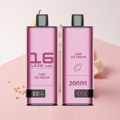 Lavie Cube 20000 Puffs 2%、5%ソルトニコチン タロアイスクリーム