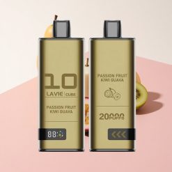 Lavie Cube 20000 Puffs ディスポーザブルベイプ パッションフルーツキウイグアバ 28ml 600mAh