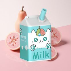 LAVIE Milk 7000 Puffs グァバアイス 16ML 600mAh