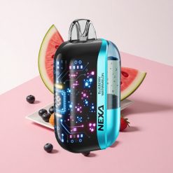 NEXA Ultra 50000 Puffs ディスポーザブルベイプ ブルーベリーウォーターメロン 20mlプレフィル 800mahバッテリー