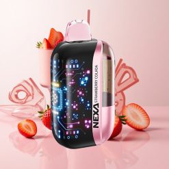 NEXA Ultra 50000パフ ディスポーザブルベイプ ストロベリーコラダ 20mlプレフィルド 800mAhバッテリー