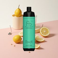 RandM Fumot Shisha 10000 Puffs レモンミント 18mlプリフィルド 850mAhバッテリー