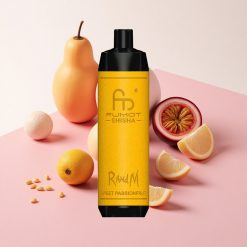 RandM Fumot Shisha 10000パフ スイートパッションフルーツ 18mlプレフィル 850mAhバッテリー