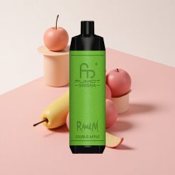 RandM Fumot Shisha 10000パフ ダブルアップル 18mlプリフィル 0.5%ニコチン