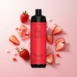 RandM Fumot Shisha 10000パフ ディスポーザブルベイプ ストロベリーパンチ 18mlプレフィルド 0.6オームメッシュコイル