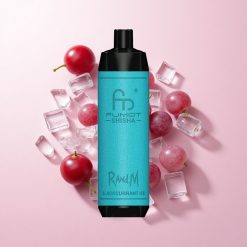 RandM Fumot Shisha 10000パフ ディスポーザブルベイプ ブラックカラントアイス 18mlプレフィル 850mAhバッテリー