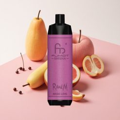 RandM Fumot Shisha 10000パフ ディスポーザブルベイプ マジックラブ 18mlプレフィルド 0.6オームメッシュコイル