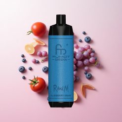 RandM Fumot Shisha 10000パフ ブルーベリーグレープ ディスポーザブルベイプ 18mlプリフィル