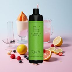 RandM Fumot Shisha 10000パフ ブルーレモネード 18mlプレフィル タイプCポート