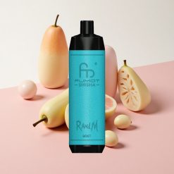 RandM Fumot Shisha 10000パフ ミント 18mlプレフィル 850mAhバッテリー