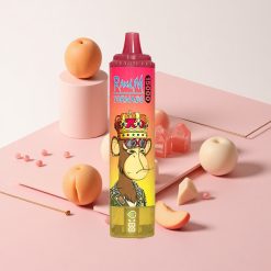 RandM Fumot Tornado 15000 パフ ピーチアイス 25ml メッシュコイル