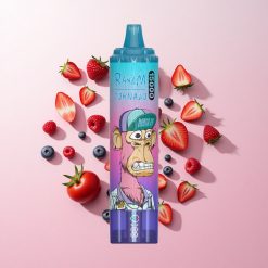 RandM Fumot Tornado 15000 ブルーベリーレーズンベリー USB Type-C充電式 850mAhバッテリー