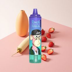 RandM Fumot Tornado 15000 Puffs ストロベリーバナナ 850mAh メッシュコイル