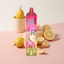 RandM Fumot Tornado 15000 Puffs ディスポーザブルベイプ レモン USB Type-C 充電式