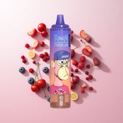 RandM Fumot Tornado 15000 Puffs ブルーベリーチェリークランベリー 25ml USB Type-C充電式