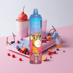 RandM Fumot Tornado 15000 Puffs ブルーレズチェリー 25ml USB Type-C 充電式