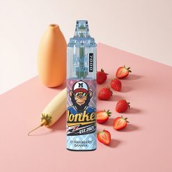 RandM Fumot Tornado 7000 ストロベリーバナナ 14ML Eリキッド メッシュコイル