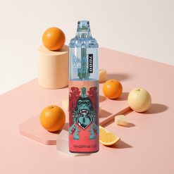 RandM Fumot Tornado 7000 タンジェリンアイス 14ML メッシュコイル