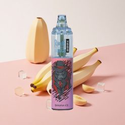 RandM Fumot Tornado 7000 バナナアイス 14ML E-liquid 850MAHバッテリー