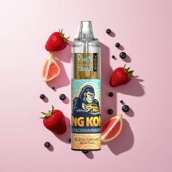 RandM Fumot Tornado 7000 ブラックカラントメンソール 14ML E-liquid 850MAH Battery