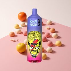 RandM Fumot Tornado 9000 Puffs スキットルズ 18mL メッシュコイル