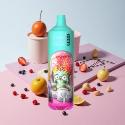 RandM Fumot Tornado 9000 Puffs ブルーサワーラズベリー 850mAh充電式 18mLメッシュコイル