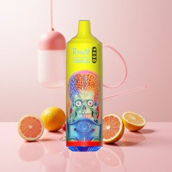 RandM Fumot Tornado 9000 Puffs メッシュコイル 18mL ピンクレモネード