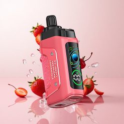 Razz Bar 45000 Puffs 1.0オームメッシュコイル ストロベリーチェリーアイス
