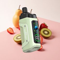 Razz Bar 45000 Puffs 1.0オームメッシュコイル ディスポーザブルベイプ ストロベリーキウイ