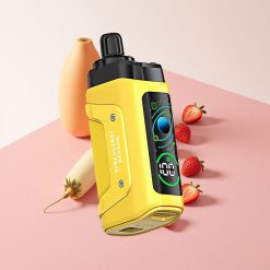 Razz Bar 45000 Puffs ディスポーザブルベイプ ストロベリーバナナ 1.0オームメッシュコイル タイプC充電
