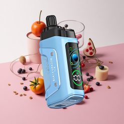 Razz Bar 45000 Puffs ディスポーザブルベイプ ブラックドラゴンアイス 1.0オームメッシュコイル