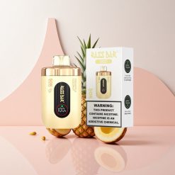 Razz Bar 50K Puffs ディスポーザブルベイプ パイナップルココナッツ 1.0オームメッシュコイル 2%ニコチン
