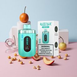 Razz Bar 50K Puffs 使い捨てベイプ ブルー 1.0オームメッシュコイル 650mAhバッテリー