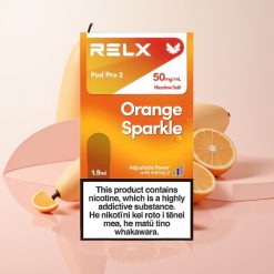 RELX Pod Pro 2 オレンジスパークル ニコチン5% 600パフ 1.9ml