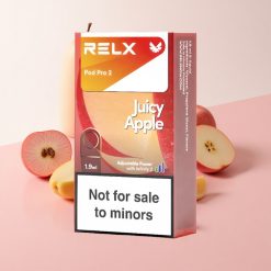 RELX Pod Pro 2 ジューシーアップル ニコチンレベル0% 600パフ 1.9ml