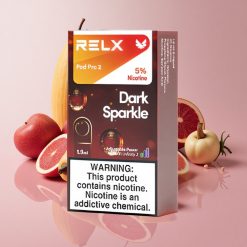 RELX Pod Pro 2 ダークスパークル 1.9ml 600パフ 5%ニコチン 3電圧調整