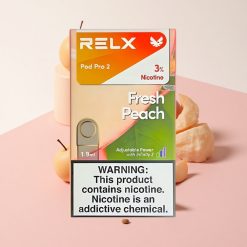 RELX Pod Pro 2 フレッシュピーチ ニコチン含有量3% 600パフ 1.9ml