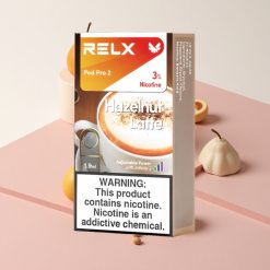 RELX Pod Pro 2 ヘーゼルナッツラテ ニコチン含有量3% 600パフ 1.9ml 3電圧調整