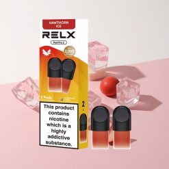 RELX Pod Pro 2 ホーソーンアイス 1.9ml 600パフ ニコチン1.8% 3電圧調整