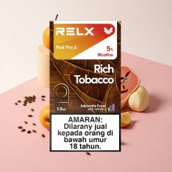 RELX Pod Pro 2 リッチタバコ 5%ニコチン 600パフ 1.9ml 3電圧調整